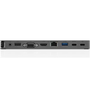 Док-станция Lenovo USB-C Mini Dock 40AU0065US 45W, 1xHDMI, 1xVGA, 1xUSB Type-C, 1xUSB 3.2 Gen 1 Type...