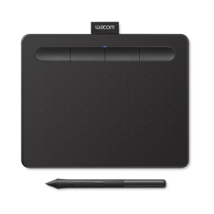 Цифровой графический планшет Wacom Intuos Small CTL4100WLK0, A6, USB, Bluetooth, 4096 Pressure Level...