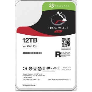 Жесткий диск HDD 12TB Seagate IronWolf Pro NAS ST12000NT001, 256MB, 7200RPM, SATA3 6.0Gb/s, 3.5"