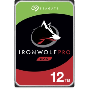 Жесткий диск HDD 12TB Seagate IronWolf Pro NAS ST12000NT001, 256MB, 7200RPM, SATA3 6.0Gb/s, 3.5"