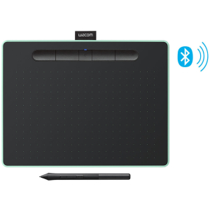 Цифровой графический планшет Wacom Intuos Medium CTL6100WLE0, A5, USB, Bluetooth, 4096 Pressure Leve...