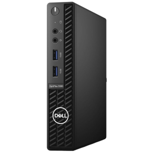 Компактный ПК Dell Optiplex 3080 Micro Intel Core i3-10100T (3.00GHz-3.80GHz), 8GB DDR4, 256GB SSD+5...