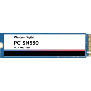 Твердотельный накопитель SSD 256GB WD SN530 SDBPNPZ-256G-1006 M.2 2280 PCIe 3.0 x4 NVMe 1.3, Read/Wr...