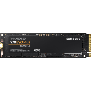Твердотельный накопитель SSD 500GB Samsung 970 EVO Plus MZ-V7S500B/AM M.2 2280 PCIe 3.0 x4 NVMe 1.3, Box