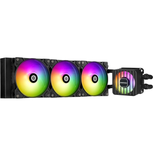 Водяное охлаждение Enermax LIQMAXFLO 360mm ARGB AIO CPU Liquid Cooler, ELC-LMF360T-ARGB, 3x aRGB PWM...