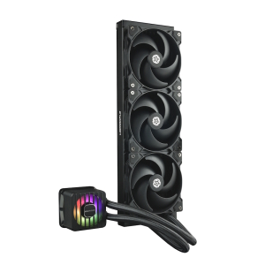 Водяное охлаждение Enermax LIQMAXFLO SR 360mm ARGB AIO CPU Liquid Cooler, ELC-LMF360-SF, 3x Dual-Con...