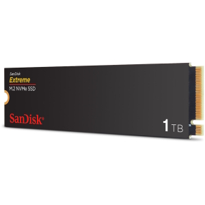 Твердотельный накопитель SSD 1TB SanDisk Extreme SDSSDX3N-1T00-G26 M.2 2280 PCIe 4.0 x4 NVMe 1.3, Re...