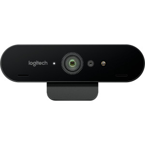 Веб камера Logitech BRIO 4K Pro, Ultra HD, 4096x2160, 90-30fps, RightLight 3, HDR, 90°, 5x Zoom, 2xM...