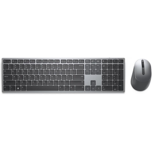 Клавиатура + мышь Dell Premier KM7321W-US Multi-Device, беспроводная Bluetooth, Titan Gray