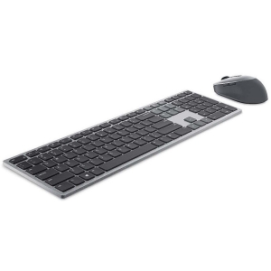 Клавиатура + мышь Dell Premier KM7321W-US Multi-Device, беспроводная Bluetooth, Titan Gray
