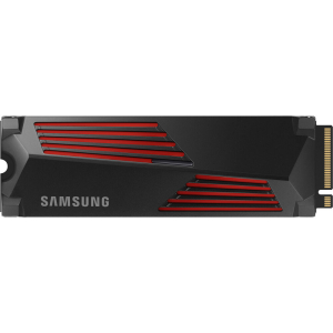 Твердотельный накопитель SSD 1TB Samsung 990 PRO with Heatsink MZ-V9P1T0CW M.2 2280 PCIe 4.0 x4 NVMe...