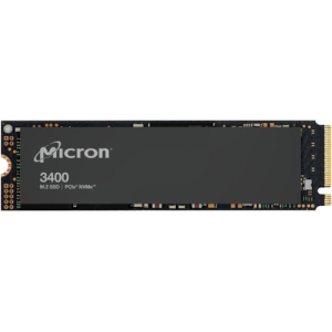 Твердотельный накопитель SSD 1TB Micron 3400 MTFDKBA1T0TFH M.2 2280 PCIe 4.0 x4 NVMe 1.4, Read/Write up to 6600/5000MB/s, OEM