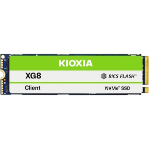Твердотельный накопитель SSD 1TB Toshiba XG8 (KIOXIA) KXG8AZNV1T02, M.2 2280 PCIe 4.0 x4 NVMe 1.4, Read/Write up to 7000/5600MB/s, OEM