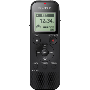 Диктофон SONY ICD-PX470, 4GB, Микрофон стереофонический, (MP3 48-192kbps/44.1kHz), (LPCM 16bit/44.1k...