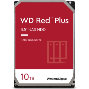 Жесткий диск HDD 10TB WD Red Plus NAS WD101EFBX, 256MB, 7200RPM, SATA3 6.0Gb/s, 3.5"