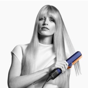 Выпрямитель для волос Dyson Airstrait Straightener HT01 PBRC, Бархатный термостойкий коврик, Prussia...