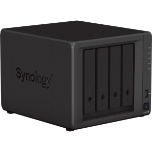 Сетевой накопитель (NAS) Synology DiskStation DS923+ AMD Ryzen R1600 (2.60-3.10GHz), 4GB DDR4, 4x3.5...