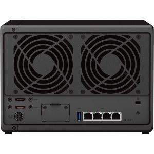 Сетевой накопитель (NAS) Synology DiskStation DS1522+ AMD Ryzen Ryzen R1600 (2.60-3.10GHz), 8GB DDR4...