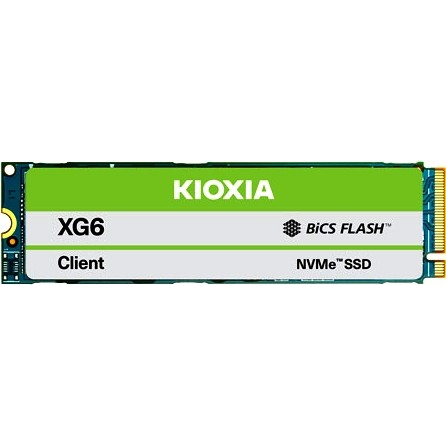 Твердотельный накопитель SSD 256GB Toshiba XG6 (KIOXIA) KXG60ZNV256G M.2 2280 PCIe 3.0 x4 NVMe 1.3a,...