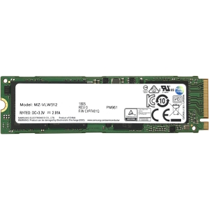 Твердотельный накопитель SSD 512GB Samsung PM961 MZ-VLW512HMJP M.2 2280 PCIe 3.0 x4 NVMe 1.3, OEM