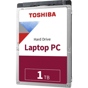 Жесткий диск HDD 1TB Toshiba 5400rpm SATA 2.5" slim для ноутбука