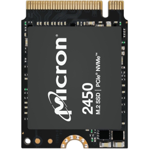 Твердотельный накопитель SSD 256GB Micron 2450 MTFDKBK-256TFK M.2 2230 PCIe 4.0 x4 NVMe 1.4, Read/Wr...