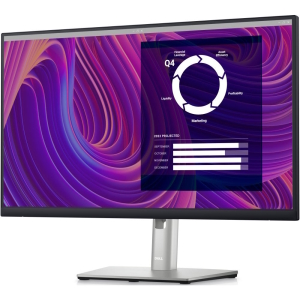 Монитор DELL 27" P2723D, QHD 2560x1440 (16:9), Матовый, IPS, 1000:1, (16700000:1), 178°/178°, регули...