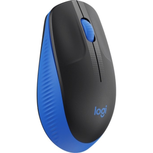 Мышь Logitech M190 Full-Size, 3 Buttons, 1000dpi, беспроводная, Blue