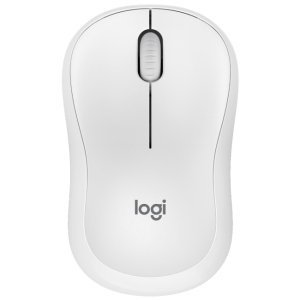 Мышь Logitech M221 Silent, 3 Buttons, 1000dpi, беспроводная, White