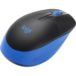 Мышь Logitech M190 Full-Size, 3 Buttons, 1000dpi, беспроводная, Blue