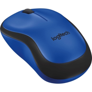 Мышь Logitech M221 Silent, 3 Buttons, 1000dpi, беспроводная, Blue