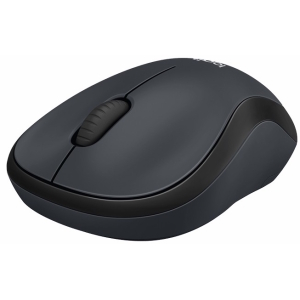 Мышь Logitech M220 Silent, 3 Buttons, 1000dpi, беспроводная, Grey