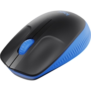 Мышь Logitech M190 Full-Size, 3 Buttons, 1000dpi, беспроводная, Blue