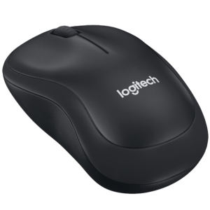 Мышь Logitech B220 Silent, 3 Buttons, 1000dpi, беспроводная, Black