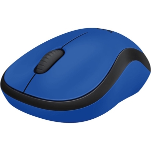 Мышь Logitech M221 Silent, 3 Buttons, 1000dpi, беспроводная, Blue