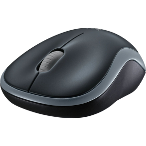 Мышь Logitech M185, 3 Buttons, 1000dpi, беспроводная, Charcoal/Grey