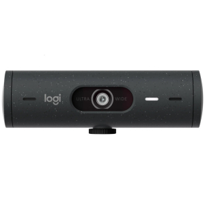 Веб камера Logitech BRIO 500, Full HD, 1080p, 4MPx, 60-30fps, RightLight 4, HDR, 90°, 4x Zoom, 2xMic...