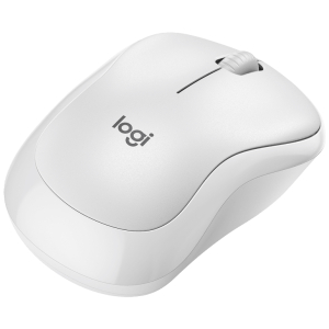 Мышь Logitech M221 Silent, 3 Buttons, 1000dpi, беспроводная, White