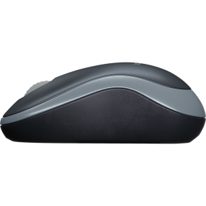 Мышь Logitech M185, 3 Buttons, 1000dpi, беспроводная, Charcoal/Grey