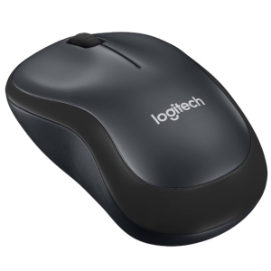 Мышь Logitech M220 Silent, 3 Buttons, 1000dpi, беспроводная, Grey