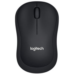 Мышь Logitech B220 Silent, 3 Buttons, 1000dpi, беспроводная, Black