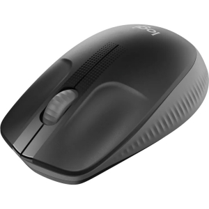 Мышь Logitech M190 Full-Size, 3 Buttons, 1000dpi, беспроводная, Grey