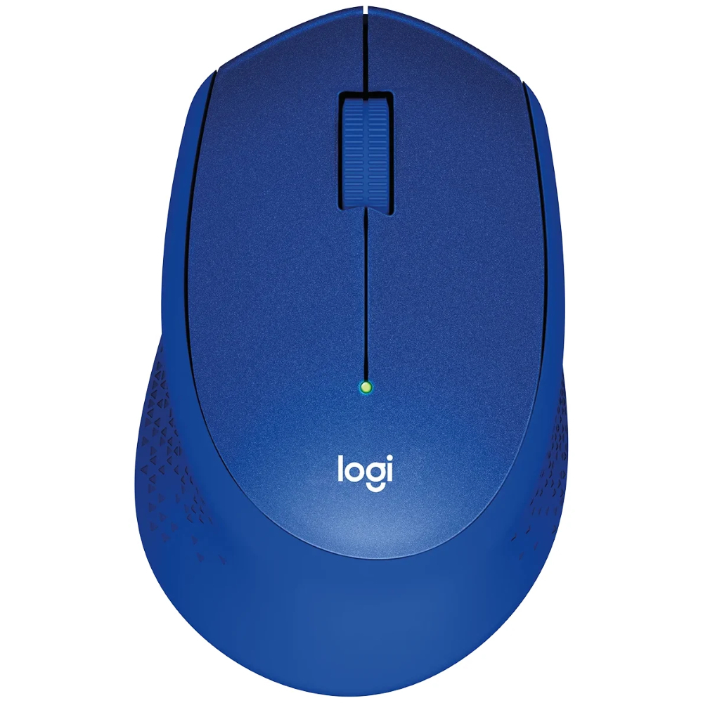 Мышь Logitech M330 Silent Plus, беспроводная, Blue