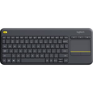 Клавиатура Logitech K400 Plus Wireless Touch, Black