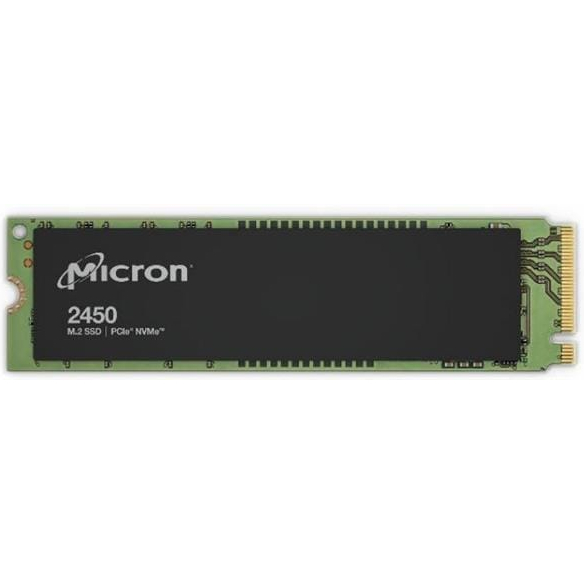 Твердотельный накопитель SSD 256GB Micron 2450 MTFDKBA256TFK M.2 2280 PCIe 4.0 x4 NVMe 1.3, OEM