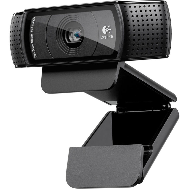 Веб камера Logitech C920 HD Pro 15MP, Full HD, 1080p, Carl Zeiss Tessar, Logitech Vid HD, Microphone...