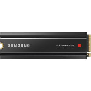 Твердотельный накопитель SSD 2TB Samsung 980 PRO with Heatsink MZ-V8P2T0CW M.2 2280 PCIe 4.0 x4 NVMe 1.3c, поддержка PlayStation 5, Box