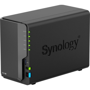 Сетевой накопитель (NAS) Synology DiskStation DS224+ Intel Celeron J4125 (2.00-2.70GHz), 2GB DDR4, 2...