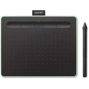 Цифровой графический планшет Wacom Intuos Small CTL4100WLE0, A6, USB, Bluetooth, 4096 Pressure Level...