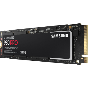 Твердотельный накопитель SSD 500GB Samsung 980 PRO MZ-V8P500B M.2 2280 PCIe 4.0 x4 NVMe 1.3, Box